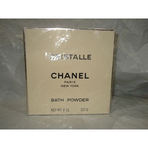 chanel cristalle bath powder